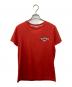 KENZO（ケンゾー）の古着「エンブロイダリー コットン Tシャツ」｜レッド