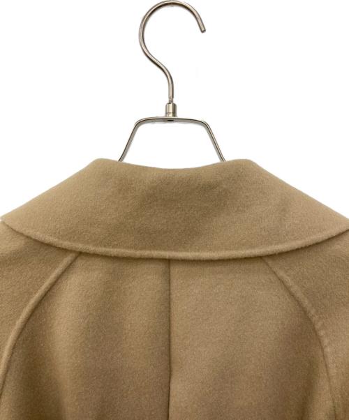 FOXEY BOUTIQUE（フォクシー ブティック）FOXEY BOUTIQUE (フォクシー ブティック) カシミヤリバーコート ブラウン サイズ:40の古着・服飾アイテム