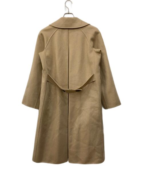 FOXEY BOUTIQUE（フォクシー ブティック）FOXEY BOUTIQUE (フォクシー ブティック) カシミヤリバーコート ブラウン サイズ:40の古着・服飾アイテム