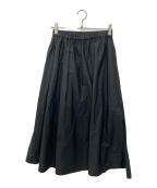 DEUXIEME CLASSEドゥーズィエム クラス）の古着「Pleasantlyロングスカート」｜ブラック