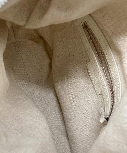 TOUT Y EST（トゥティエ）TOUT Y EST (トゥティエ) カノ トワル スモールバッグ アイボリーの古着・服飾アイテム