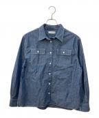 Myweaknessマイウィークネス）の古着「Sham Shirt」｜インディゴ