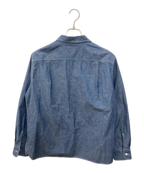 Myweakness（マイウィークネス）Myweakness (マイウィークネス) Sham Shirt インディゴ サイズ:FREEの古着・服飾アイテム