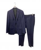 D'URBANダーバン）の古着「シルクリネン混セットアップスーツ」｜ネイビー