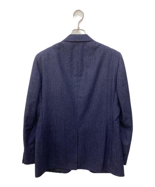 D'URBAN（ダーバン）D'URBAN (ダーバン) シルクリネン混セットアップスーツ ネイビー サイズ:SIZE AB7の古着・服飾アイテム