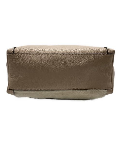 ripani（リパーニ）ripani (リパーニ) リバーシブルムートンバッグ ベージュの古着・服飾アイテム