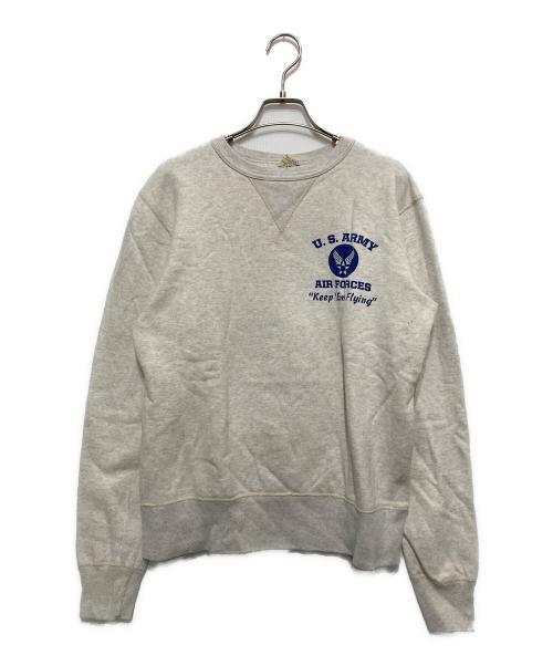 BUZZ RICKSON'S（バズリクソンズ）Buzz Rickson's (バズリクソンズ) SET-IN CREW SWEAT アイボリー サイズ:Mの古着・服飾アイテム