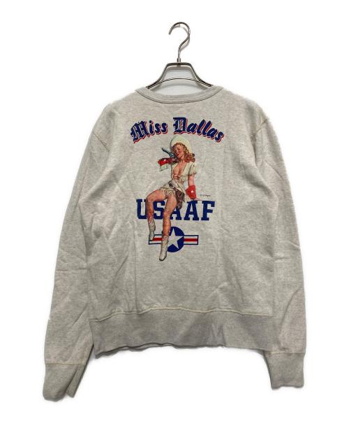 BUZZ RICKSON'S（バズリクソンズ）Buzz Rickson's (バズリクソンズ) SET-IN CREW SWEAT アイボリー サイズ:Mの古着・服飾アイテム