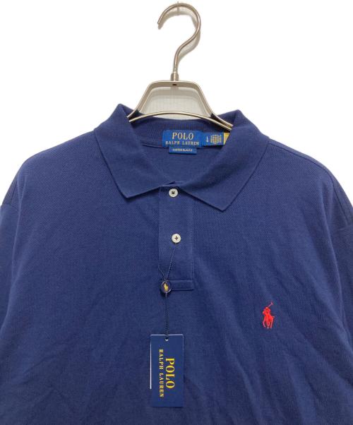POLO RALPH LAUREN（ポロ・ラルフローレン）POLO RALPH LAUREN (ポロ・ラルフローレン) ポロシャツ ネイビー サイズ:L 未使用品の古着・服飾アイテム