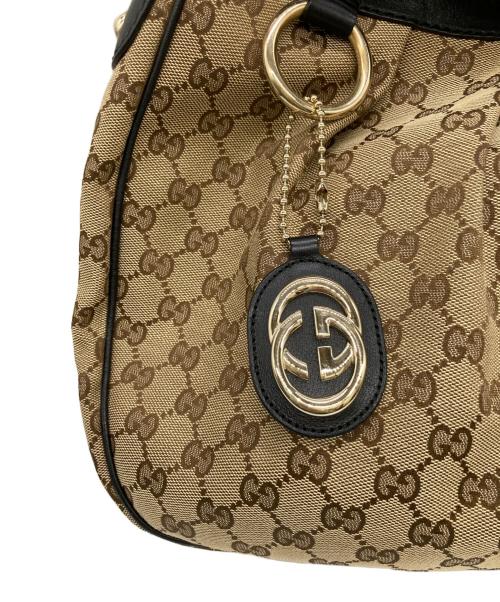 GUCCI（グッチ）GUCCI (グッチ) スーキーワンショルダーバッグ ベージュの古着・服飾アイテム