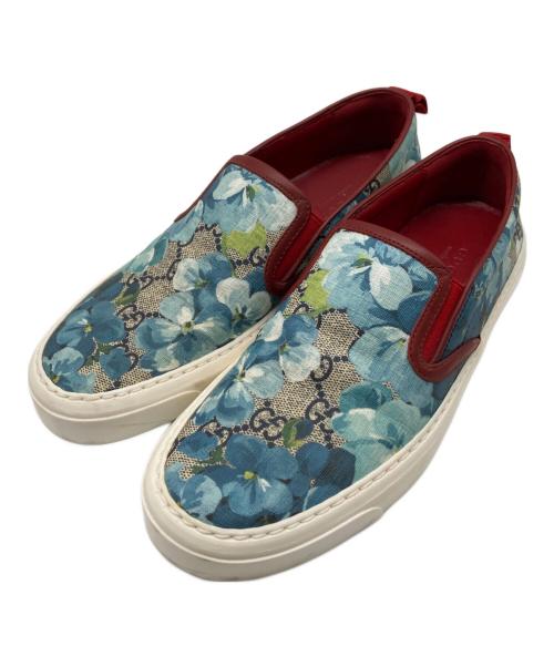 GUCCI（グッチ）GUCCI (グッチ) スリッポン スカイブルー サイズ:SIZE 36の古着・服飾アイテム