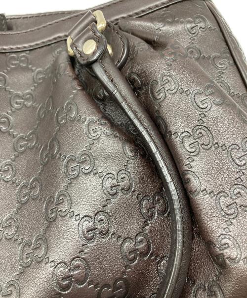 GUCCI（グッチ）GUCCI (グッチ) グッチシマ スーキー トートバッグ ブラウンの古着・服飾アイテム