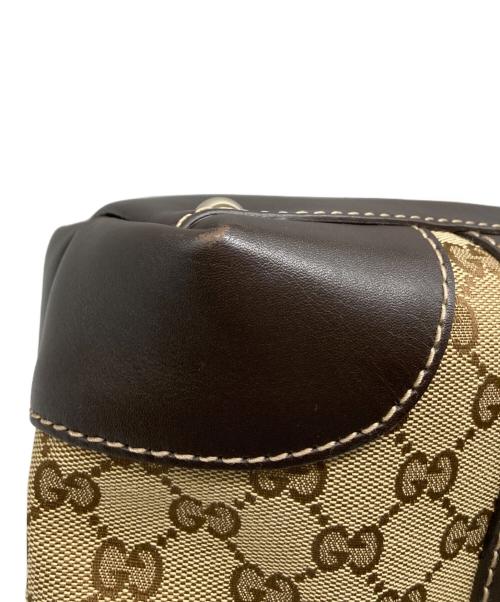 GUCCI（グッチ）GUCCI (グッチ) GG柄 ラブリー ハート トートバッグの古着・服飾アイテム