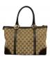GUCCI (グッチ) GG柄 ラブリー ハート トートバッグ：44000円