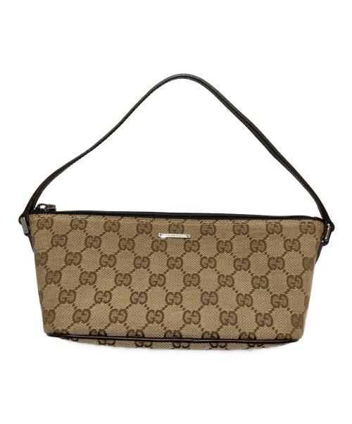 GUCCI（グッチ）GUCCI (グッチ) GGキャンバス アクセサリーポーチの古着・服飾アイテム