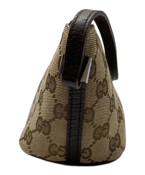 GUCCI（グッチ）GUCCI (グッチ) GGキャンバス アクセサリーポーチの古着・服飾アイテム