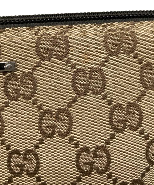 GUCCI（グッチ）GUCCI (グッチ) GGキャンバス アクセサリーポーチの古着・服飾アイテム