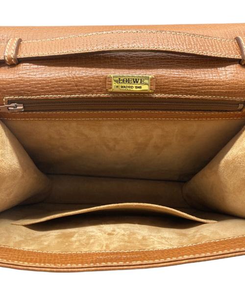 LOEWE（ロエベ）LOEWE (ロエベ) 2WAYバッグ ブラウンの古着・服飾アイテム