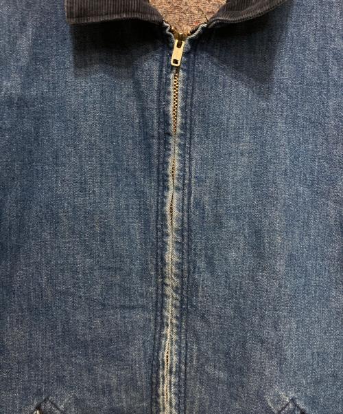 Wrangler（ラングラー）Wrangler (ラングラー) 裏ブランケットデニムジャケット ブルー サイズ:50の古着・服飾アイテム