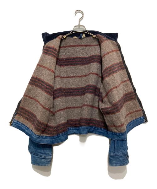 Wrangler（ラングラー）Wrangler (ラングラー) 裏ブランケットデニムジャケット ブルー サイズ:50の古着・服飾アイテム