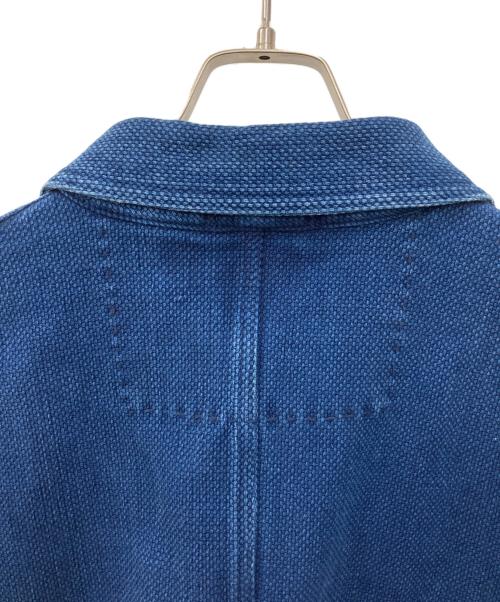 BLUE BLUE（ブルーブルー）BLUE BLUE (ブルーブルー) 刺し子カバーオール ブルー サイズ:5の古着・服飾アイテム