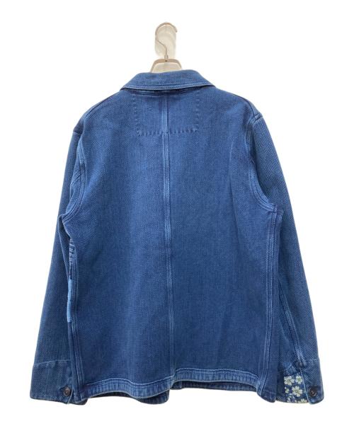 BLUE BLUE（ブルーブルー）BLUE BLUE (ブルーブルー) 刺し子カバーオール ブルー サイズ:5の古着・服飾アイテム