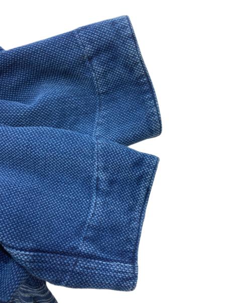 BLUE BLUE（ブルーブルー）BLUE BLUE (ブルーブルー) 刺し子カバーオール ブルー サイズ:5の古着・服飾アイテム