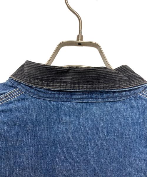 OSH KOSH（オシュコシュ）OSH KOSH (オシュコシュ) カバーオール インディゴ サイズ:実寸身幅64㎝×着丈76㎝の古着・服飾アイテム