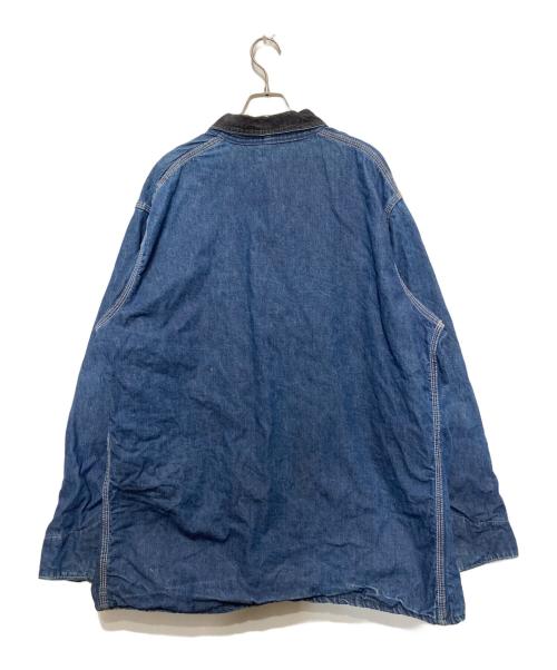 OSH KOSH（オシュコシュ）OSH KOSH (オシュコシュ) カバーオール インディゴ サイズ:実寸身幅64㎝×着丈76㎝の古着・服飾アイテム