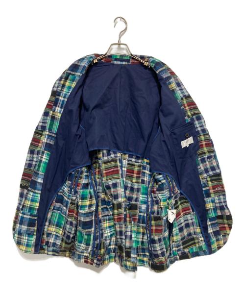 SHIPS（シップス）SHIPS (シップス) パッチワークテーラードジャケット マルチカラー サイズ:XLの古着・服飾アイテム