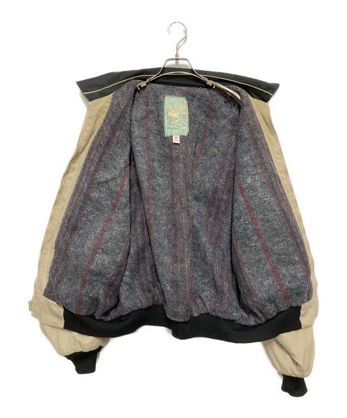 CANYON GUIDE（キャニオンガイド）CANYON GUIDE (キャニオンガイド) 裏ブランケットジャケット ベージュ サイズ:2XLの古着・服飾アイテム