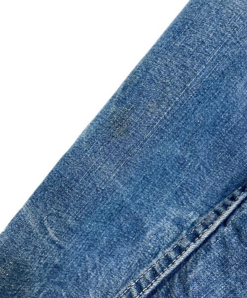 BIG SMITH（ビッグスミス）BIG SMITH (ビッグスミス) 裏ブランケットデニムカバーオール ブルー サイズ:46の古着・服飾アイテム