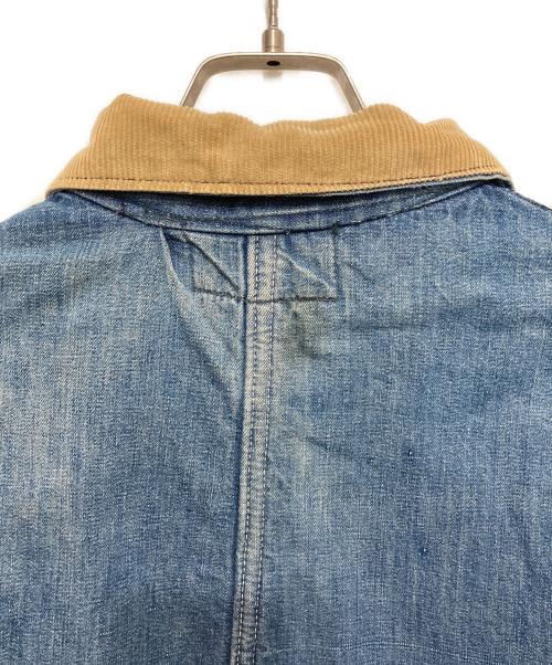 BIG SMITH（ビッグスミス）BIG SMITH (ビッグスミス) 裏ブランケットデニムカバーオール ブルー サイズ:46の古着・服飾アイテム