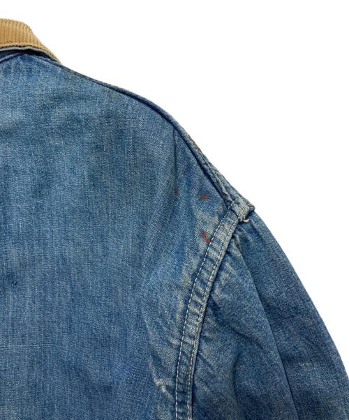 BIG SMITH（ビッグスミス）BIG SMITH (ビッグスミス) 裏ブランケットデニムカバーオール ブルー サイズ:46の古着・服飾アイテム