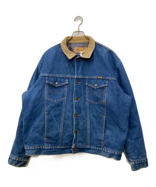 Wrangler（ラングラー）Wrangler (ラングラー) 裏ブランケットデニムジャケット ブルー サイズ:46の古着・服飾アイテム