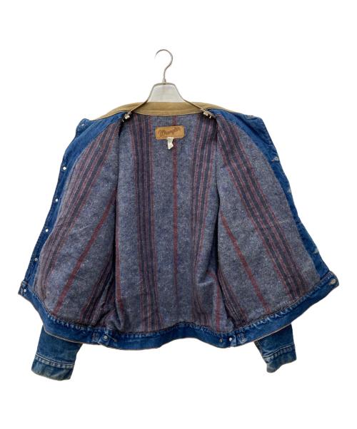 Wrangler（ラングラー）Wrangler (ラングラー) 裏ブランケットデニムジャケット ブルー サイズ:46の古着・服飾アイテム