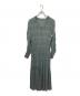 AMERI (アメリ) SHIRRING PLEATS DRESS グリーン サイズ:Ｍ：5000円
