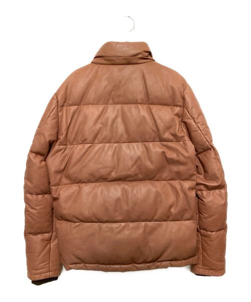 PS Paul Smith（ＰＳポールスミス）PS Paul Smith (ＰＳポールスミス) ダウンジャケット ブラウン サイズ:Lの古着・服飾アイテム