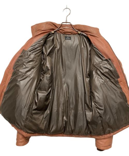 PS Paul Smith（ＰＳポールスミス）PS Paul Smith (ＰＳポールスミス) ダウンジャケット ブラウン サイズ:Lの古着・服飾アイテム