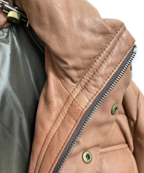 PS Paul Smith（ＰＳポールスミス）PS Paul Smith (ＰＳポールスミス) ダウンジャケット ブラウン サイズ:Lの古着・服飾アイテム