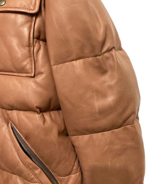 PS Paul Smith（ＰＳポールスミス）PS Paul Smith (ＰＳポールスミス) ダウンジャケット ブラウン サイズ:Lの古着・服飾アイテム