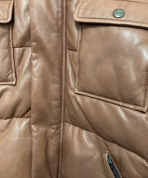 PS Paul Smith（ＰＳポールスミス）PS Paul Smith (ＰＳポールスミス) ダウンジャケット ブラウン サイズ:Lの古着・服飾アイテム