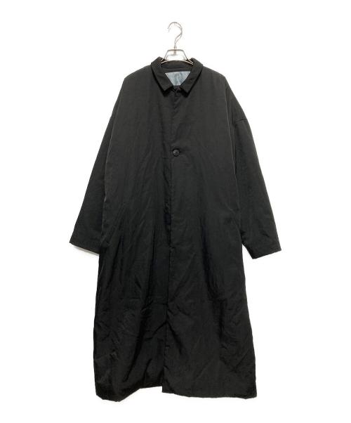 Dulcamara（ドゥルカマラ）Dulcamara (ドゥルカマラ) ヴィンテージNYパデッドBigコート ブラック サイズ:SIZE 2の古着・服飾アイテム