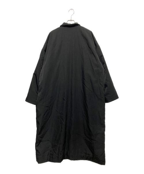 Dulcamara（ドゥルカマラ）Dulcamara (ドゥルカマラ) ヴィンテージNYパデッドBigコート ブラック サイズ:SIZE 2の古着・服飾アイテム