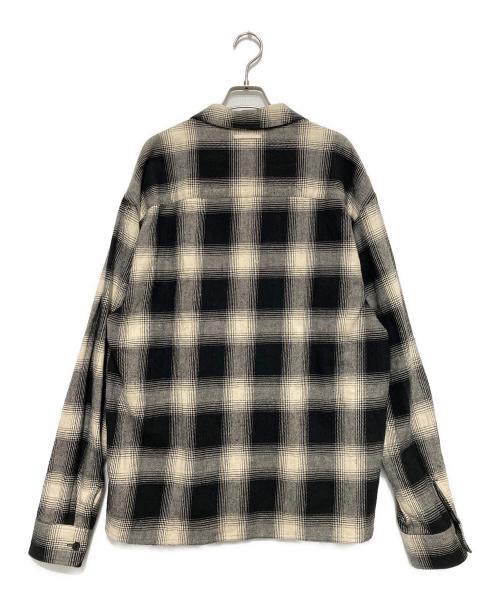 Kinema（キネマ）kinema (キネマ) 22AW  check pajamas shirt ホワイト×ブラック サイズ:Mの古着・服飾アイテム