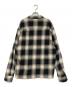kinema (キネマ) 22AW  check pajamas shirt ホワイト×ブラック サイズ:M：10000円