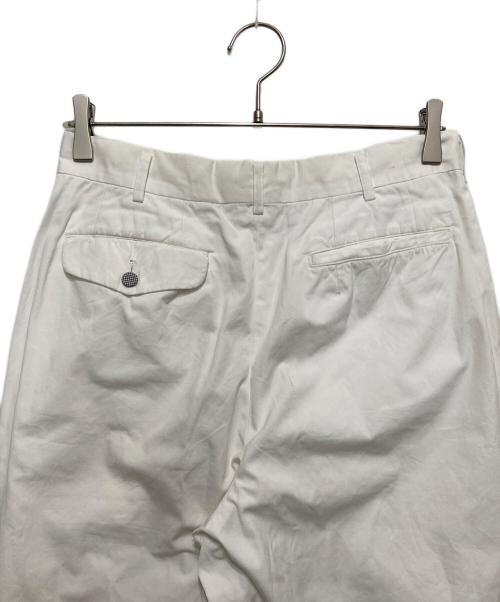 COMME des GARCONS（コムデギャルソン）COMME des GARCONS (コムデギャルソン) タックパンツ ホワイト サイズ:Mの古着・服飾アイテム