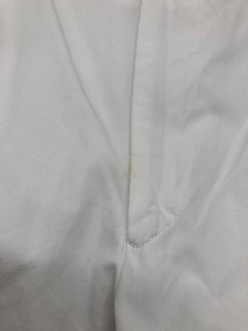 COMME des GARCONS（コムデギャルソン）COMME des GARCONS (コムデギャルソン) タックパンツ ホワイト サイズ:Mの古着・服飾アイテム