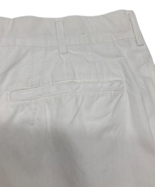 COMME des GARCONS（コムデギャルソン）COMME des GARCONS (コムデギャルソン) タックパンツ ホワイト サイズ:Mの古着・服飾アイテム
