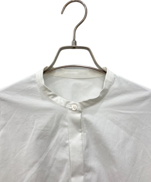 icB（アイシービー）icB (アイシービー) ヴィンテージスパンブロード バンドカラーシャツ ホワイト サイズ:2（7）の古着・服飾アイテム